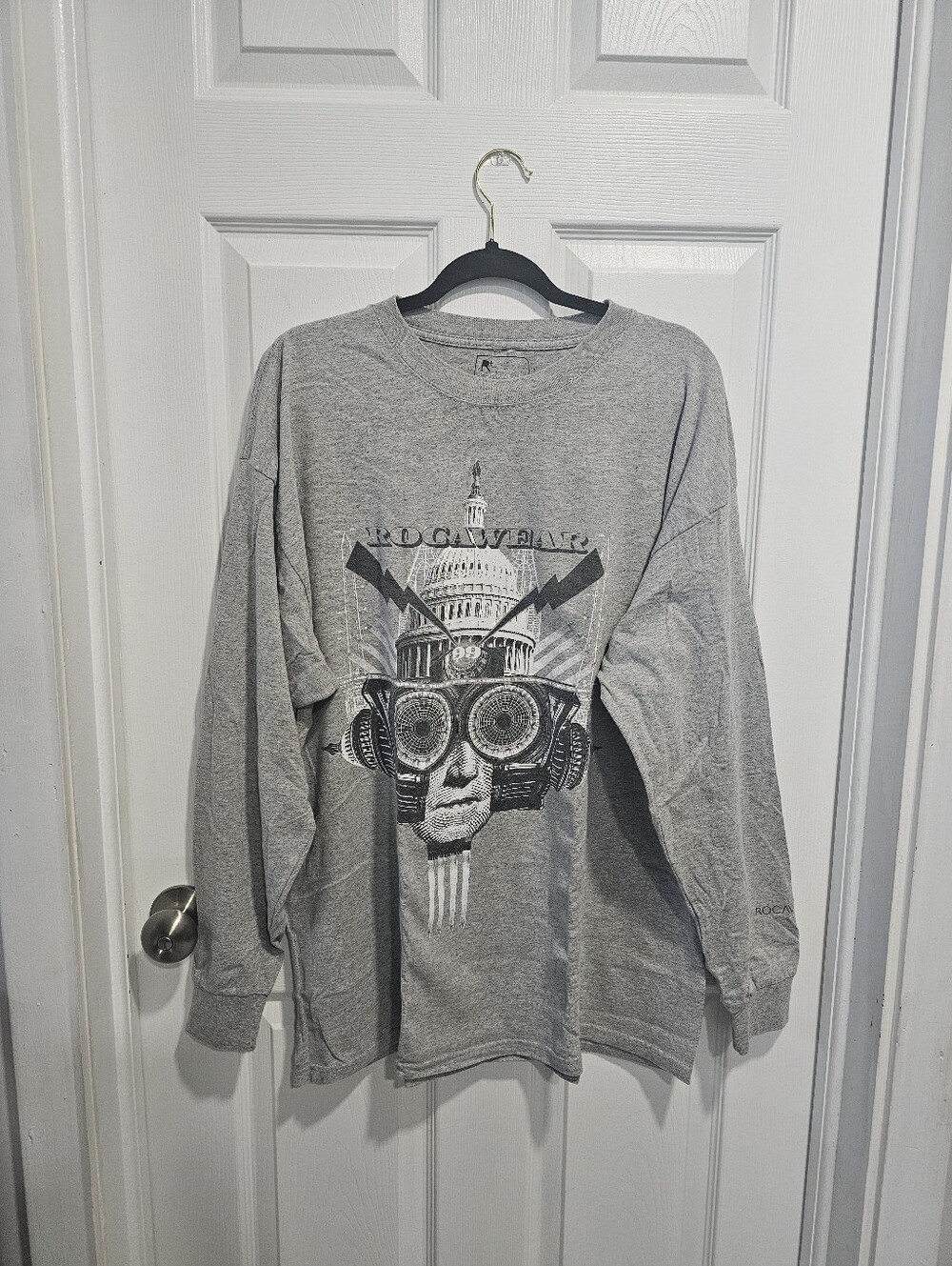 Rocawear Heather Gray 2XL Graphic Tee